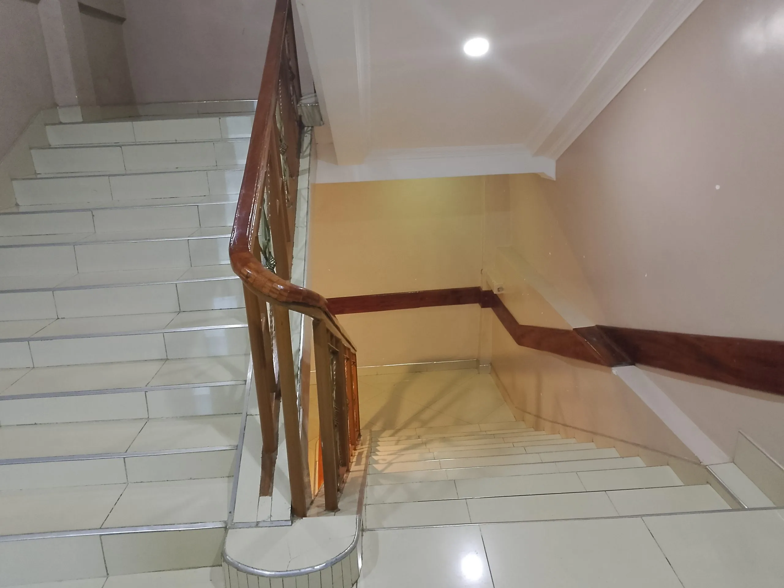 The main staircase inside Generis Hotel